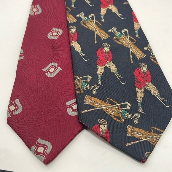 Vintage Tie Bundle: Giorgio Armani and Polo Ralph Lauren